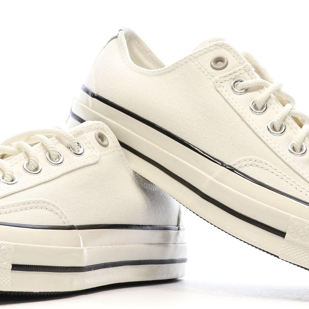 Baskets Ecru Homme Converse Chuck 70 Canvas 7