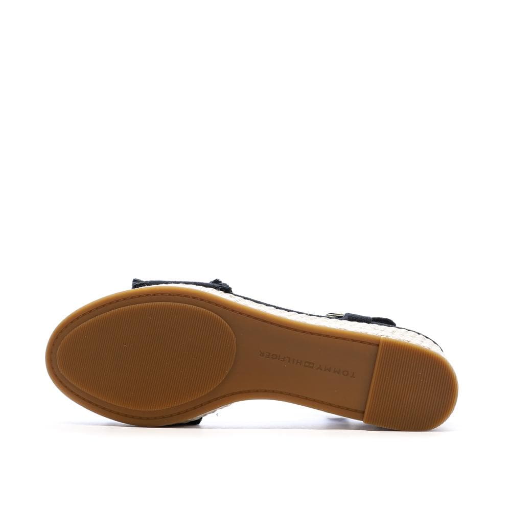 Sandales à Talons Noir Femme Tommy Hilfiger Wedgeee 5