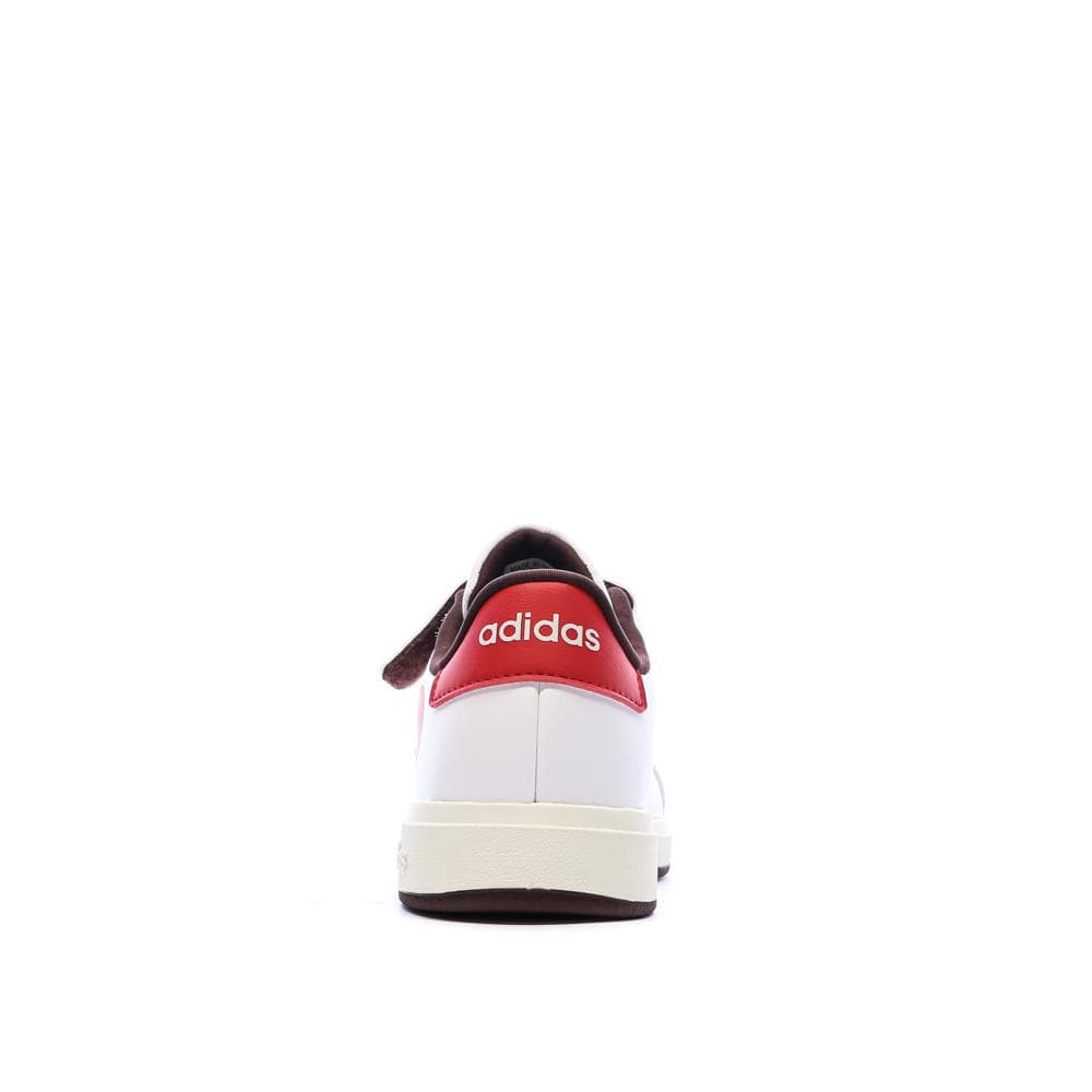 Baskets Blanches/Rouges Fille Adidas Grand Court Minnie 3