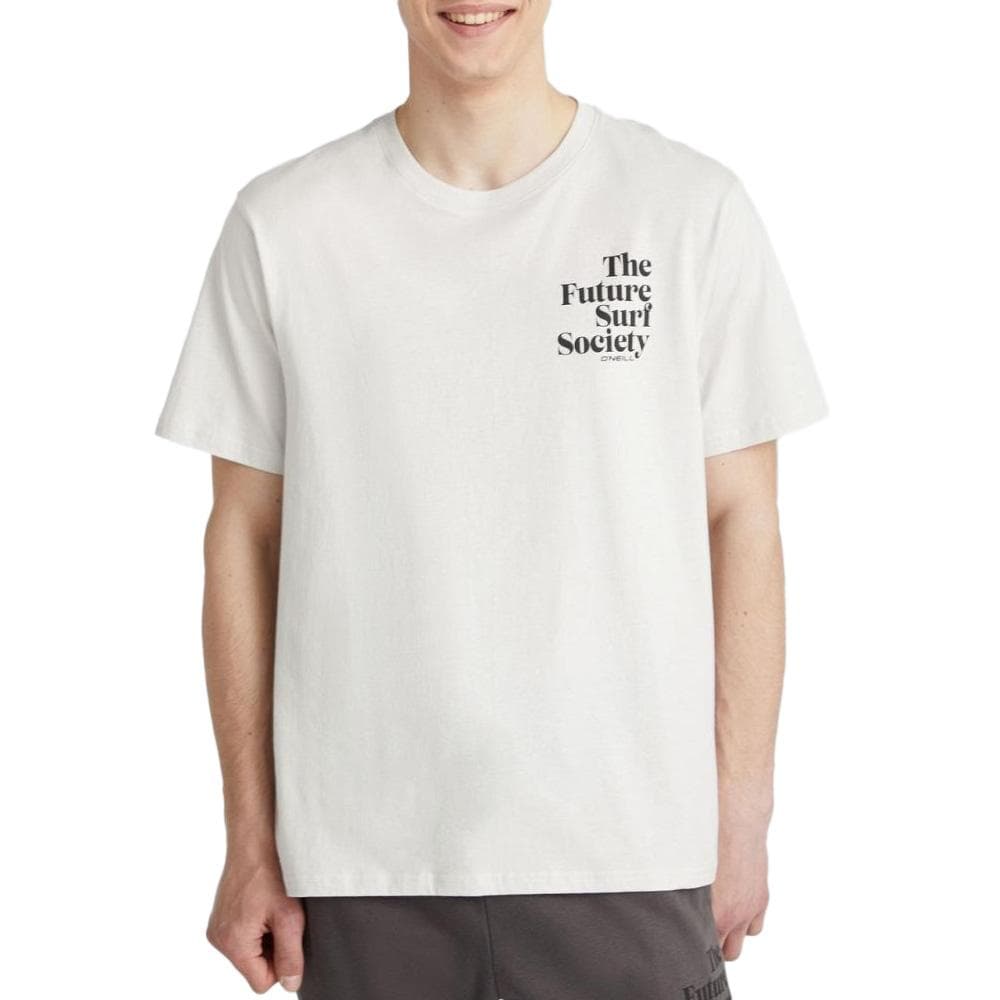 T-Shirt Blanc Homme O'Neill Future Surf Society 1
