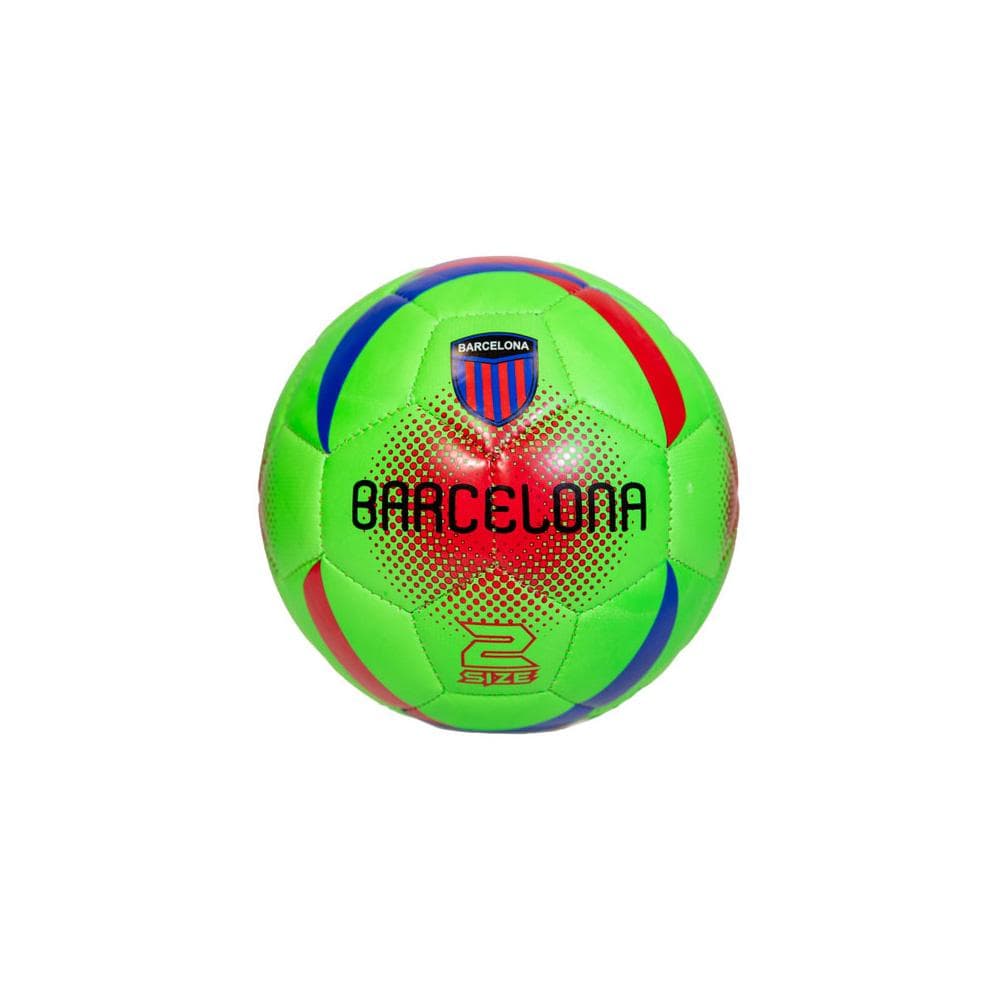 BARCELONA Mini Ballon Vert Fluo Sport Zone 1