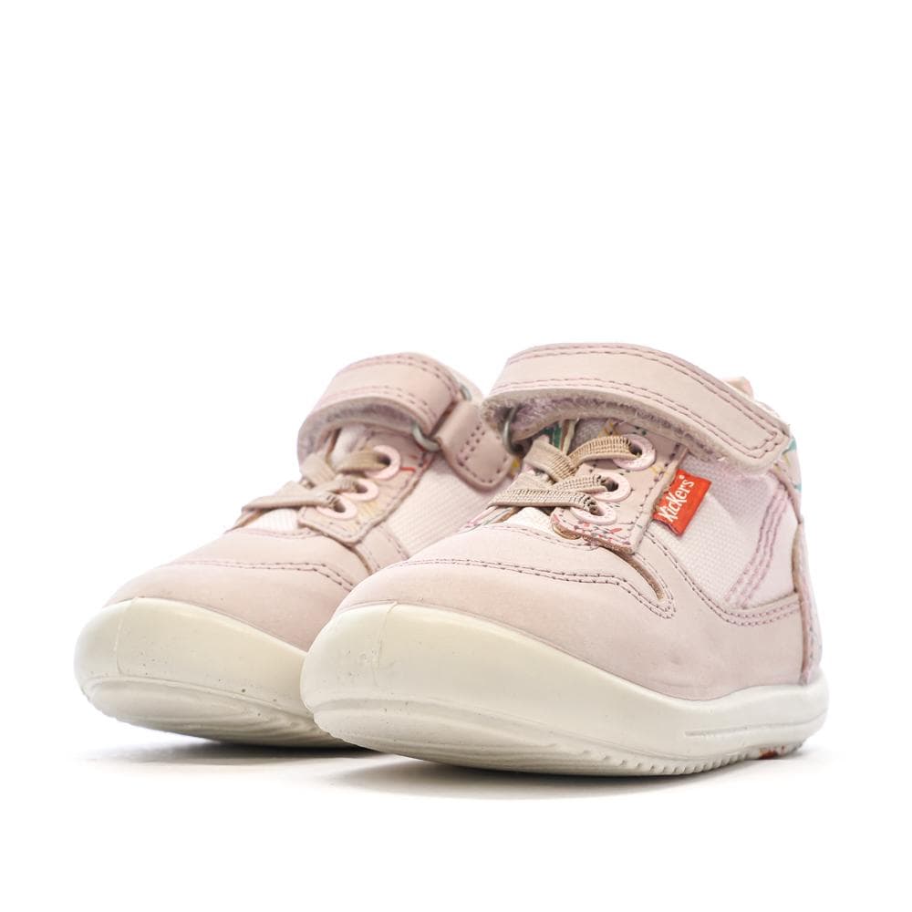 Baskets Hautes Rose Fille Kickers Bottillon 6