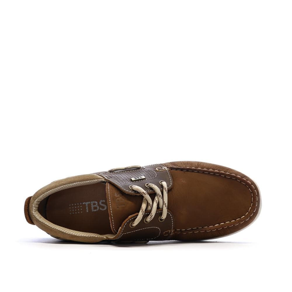Chaussures Bateau Marrons Homme TBS Mat 4