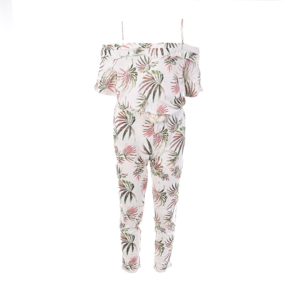Combinaison Blanc/Rose Fille Teddy Smith Chibiza 1