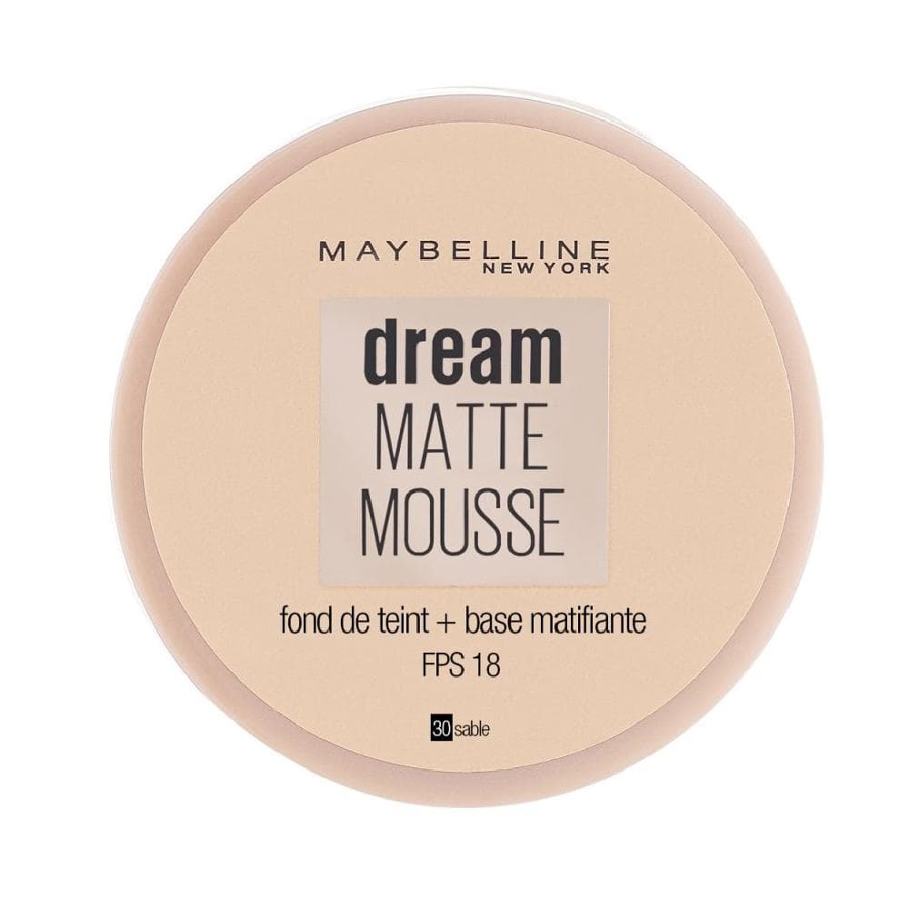 Fond de teint Dream Matte Mousse FPS 18 30 Sable 1