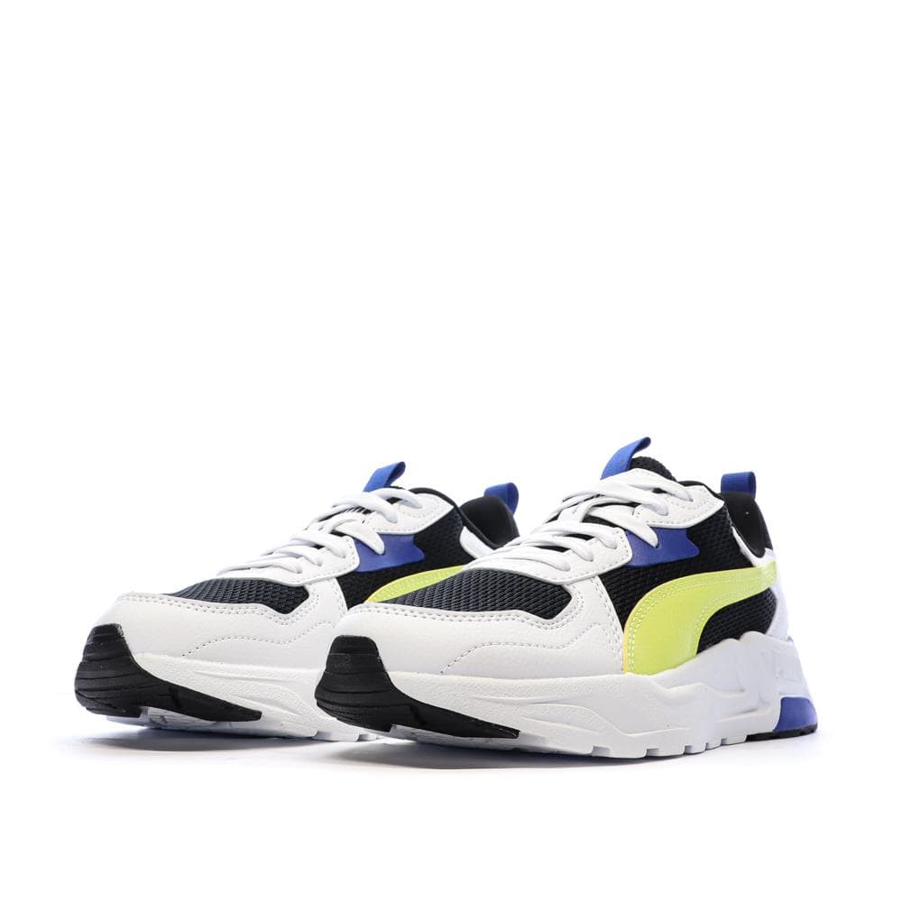 Baskets Noire/Jaune Garçon Puma Trinity 6
