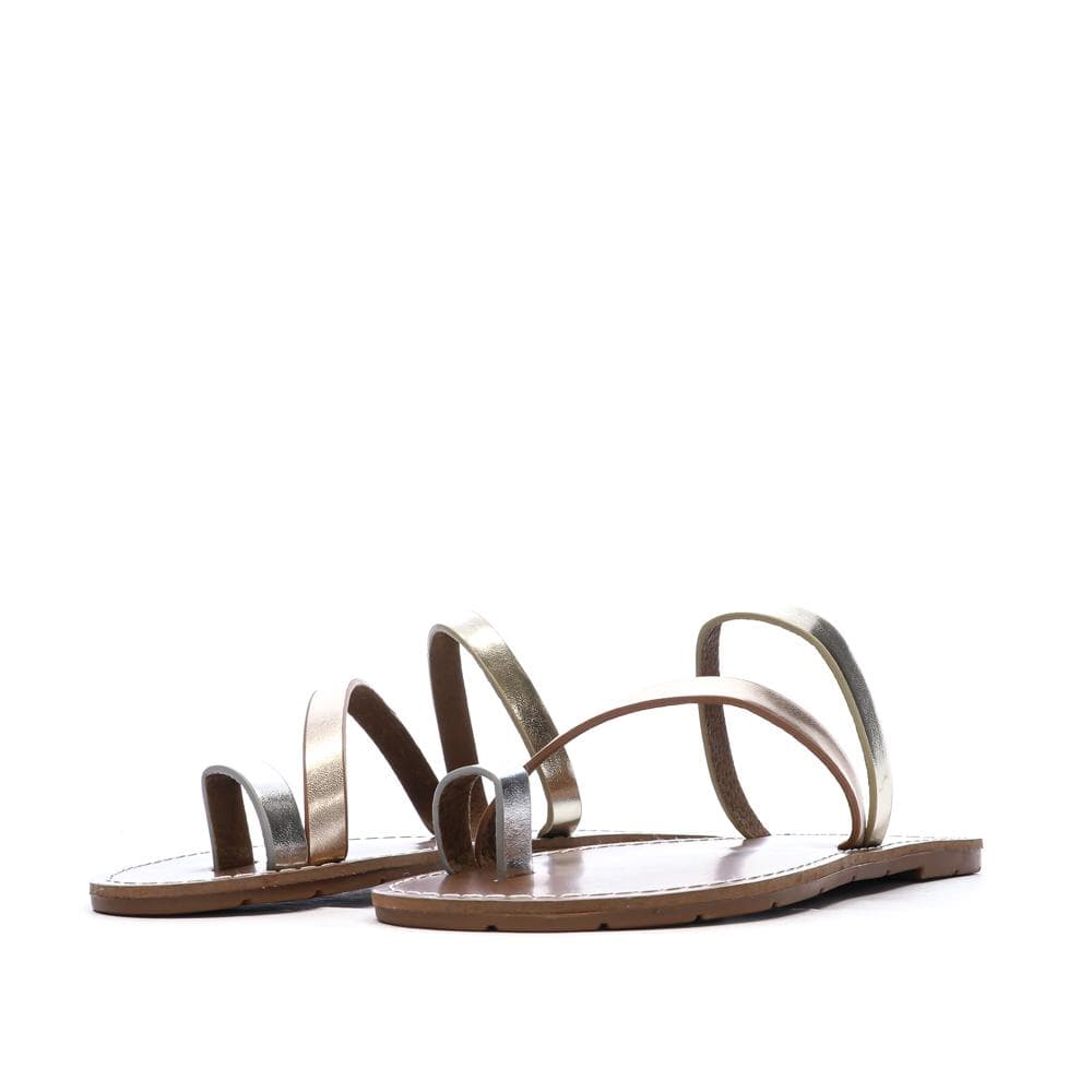 Sandales Or/Cuivre/Argent Femme Chattawak Summer Metal 6