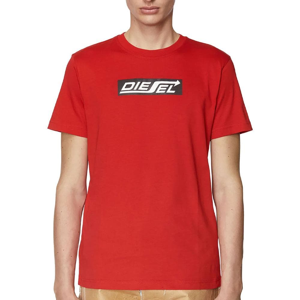 T-shirt Rouge Homme Diesel T-Just 1