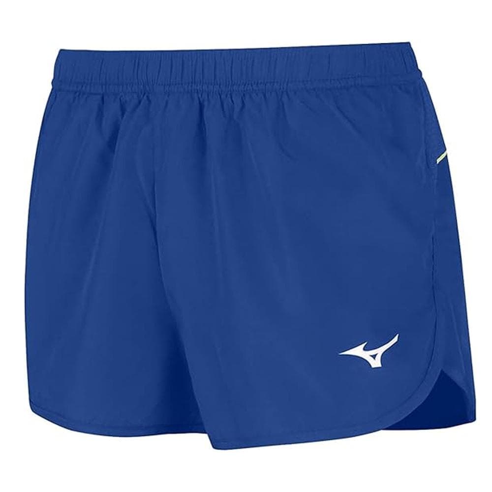 Short de Running Bleu Femme Mizuno Team Split 1