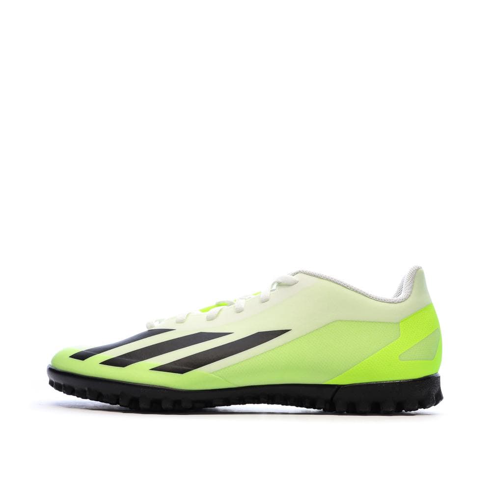 Chaussures de football Blanches/Jaunes/Noires Homme Adidas X Crazyfast 1