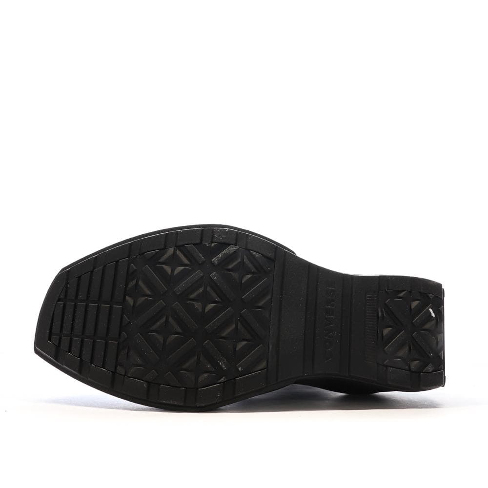 Baskets Noires Femme Converse Chuck 70 De Luxe Wedge 5