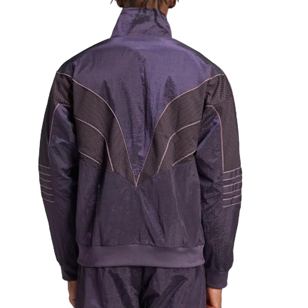 Veste de survêtement Violette Homme Adidas Q4 Atl Stone 2