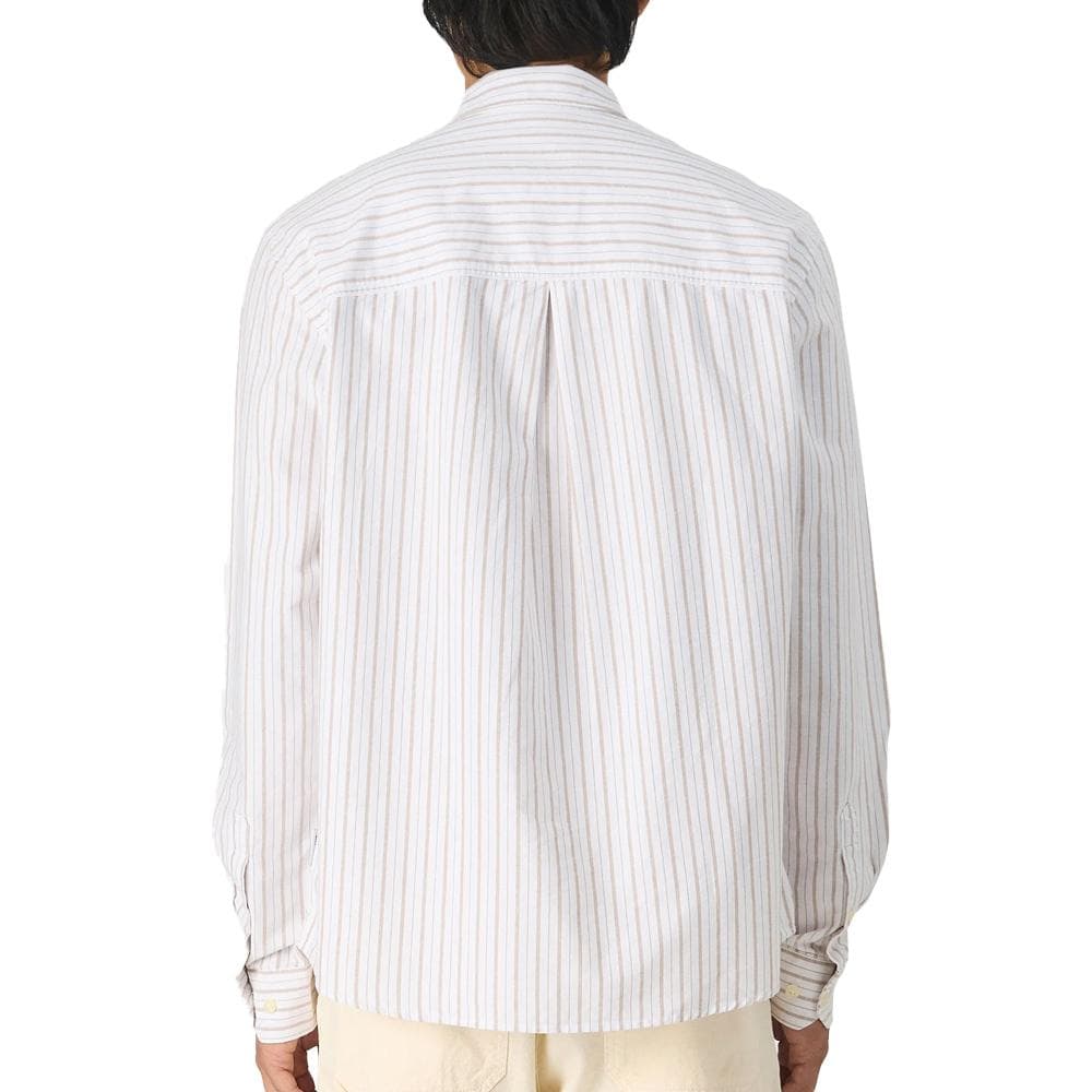 Chemise Blanche/Beige Homme Only & Sons Drake 2