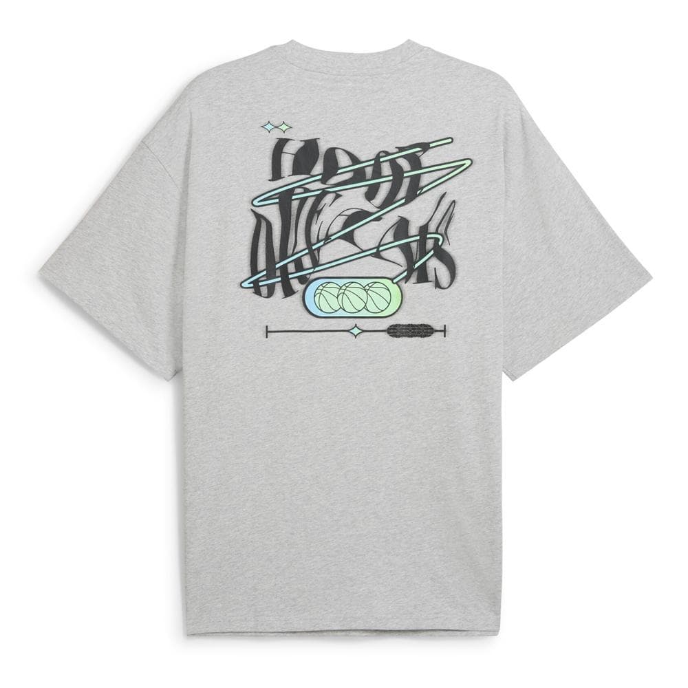 T-Shirt Gris Homme Puma Hoop 2
