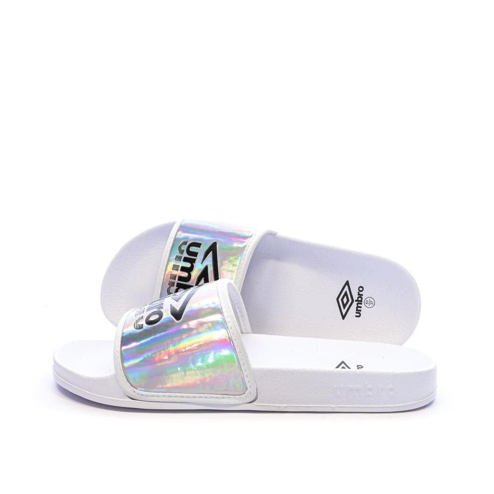 Claquettes Blanches Femme Umbro Um Tilio 1