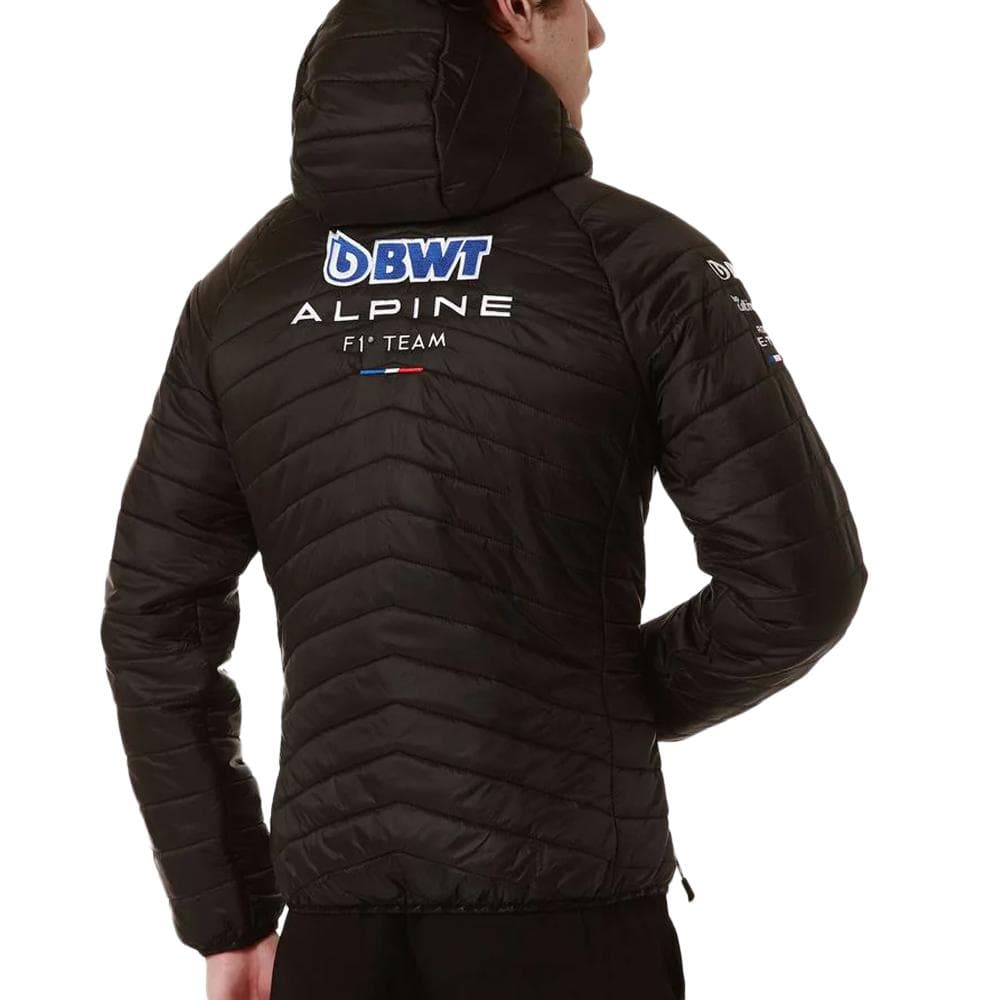 Doudoune Noire/Turquoise Homme Kappa Aboucou Alpine F1 2