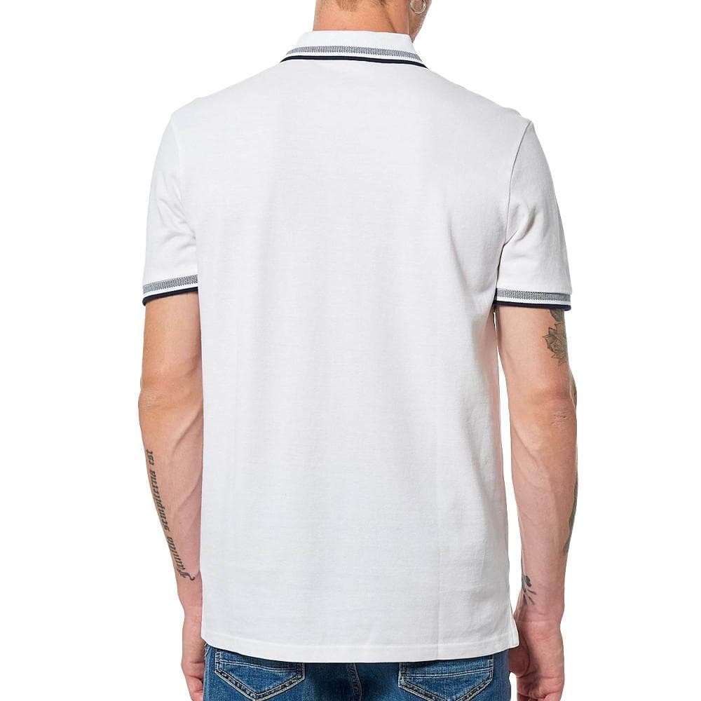 Polo Blanc Homme Kaporal Rayoc 2