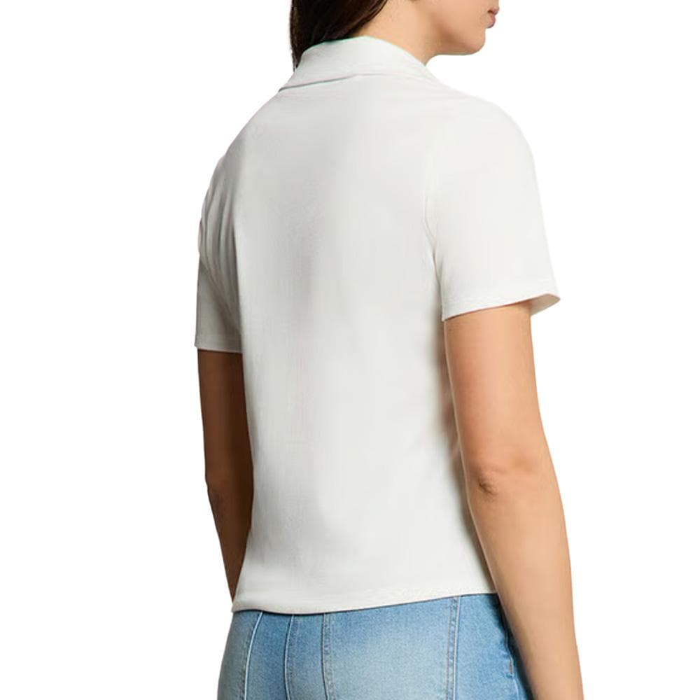Polo Blanc Femme Morgan DROSSO 2