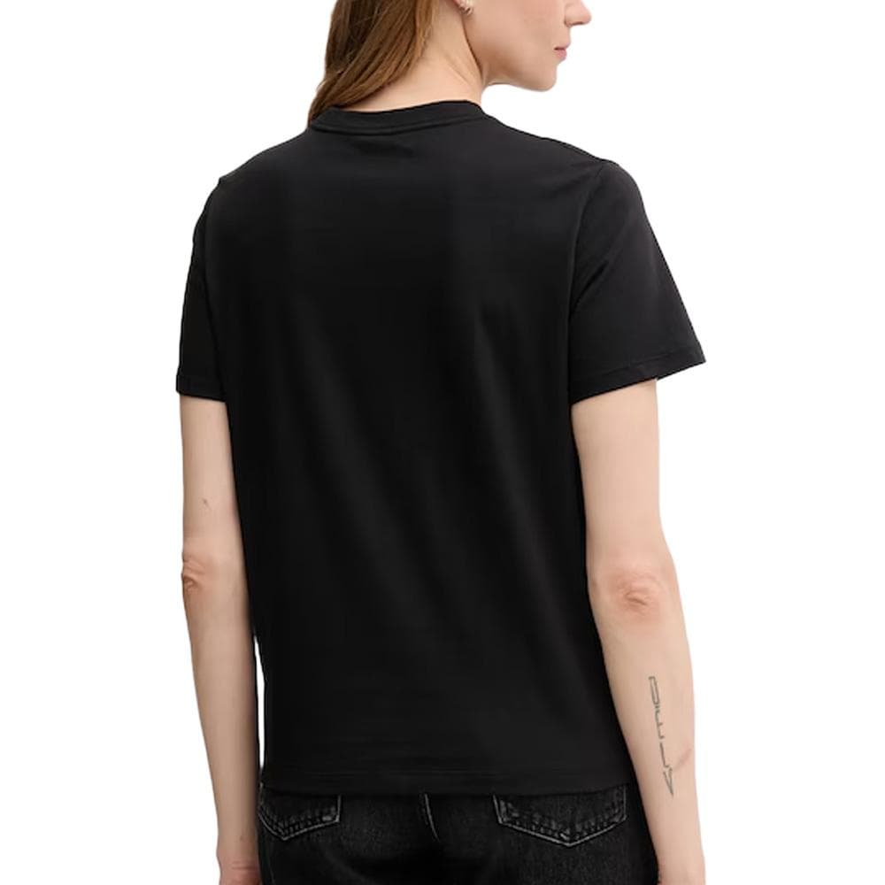 T-Shirt Noir Femme Calvin Klein Jeans Classic LV047C864G 2