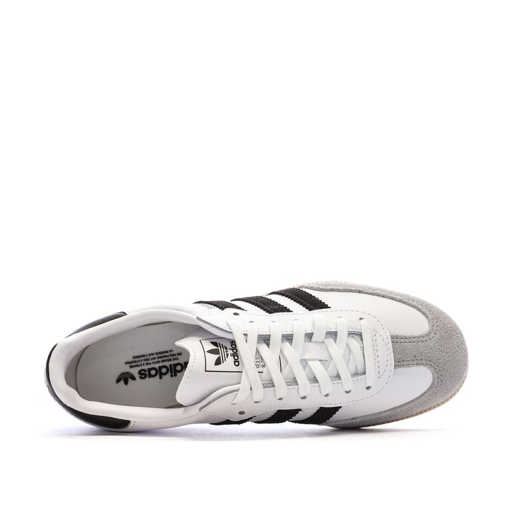 Baskets Blanc/Marron Mixte Adidas Samba Og 4