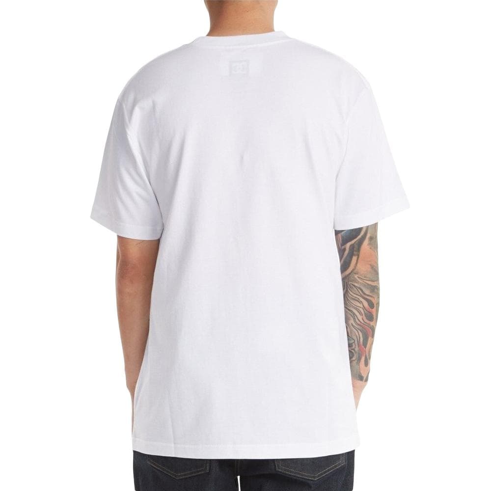 T-Shirt Blanc Homme Dc shoes Pilot 2