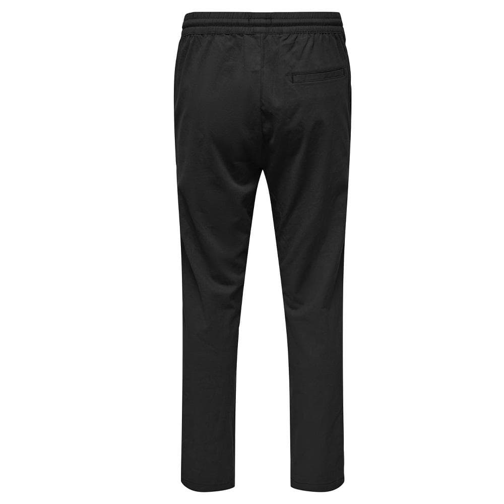 Pantalon fluide Noir Homme Only & Sons Capri Slim 2