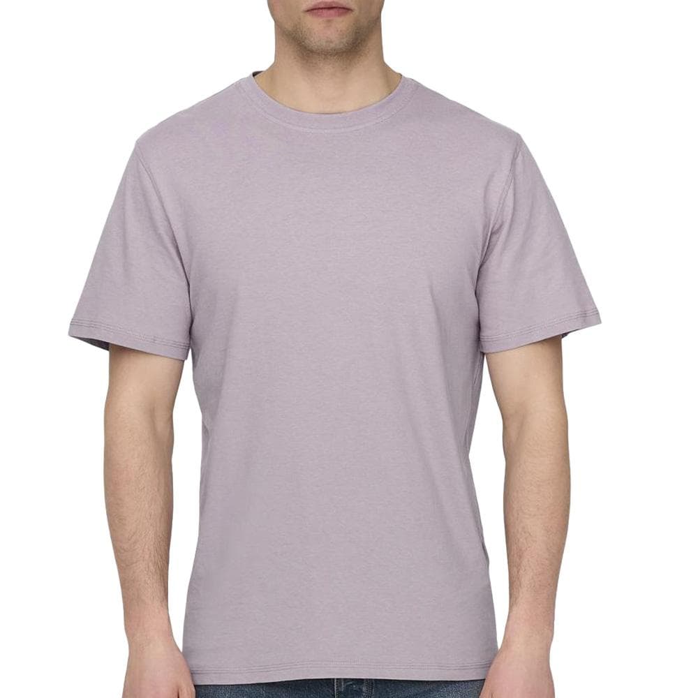 T-shirt Rose Homme Only & Sons Life Stitch 1