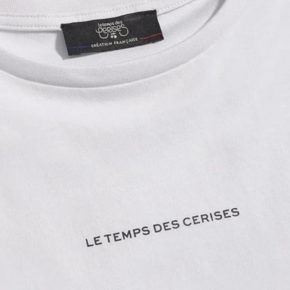 T-shirt Blanc Fille Le Temps Des Cerises Catigi 2