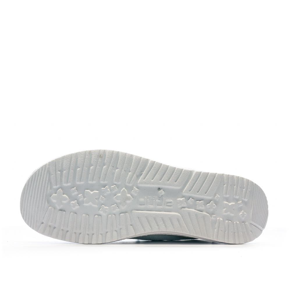 Chaussures Bleu Pailettée Femme Hey Dude Wendy Glitter 5