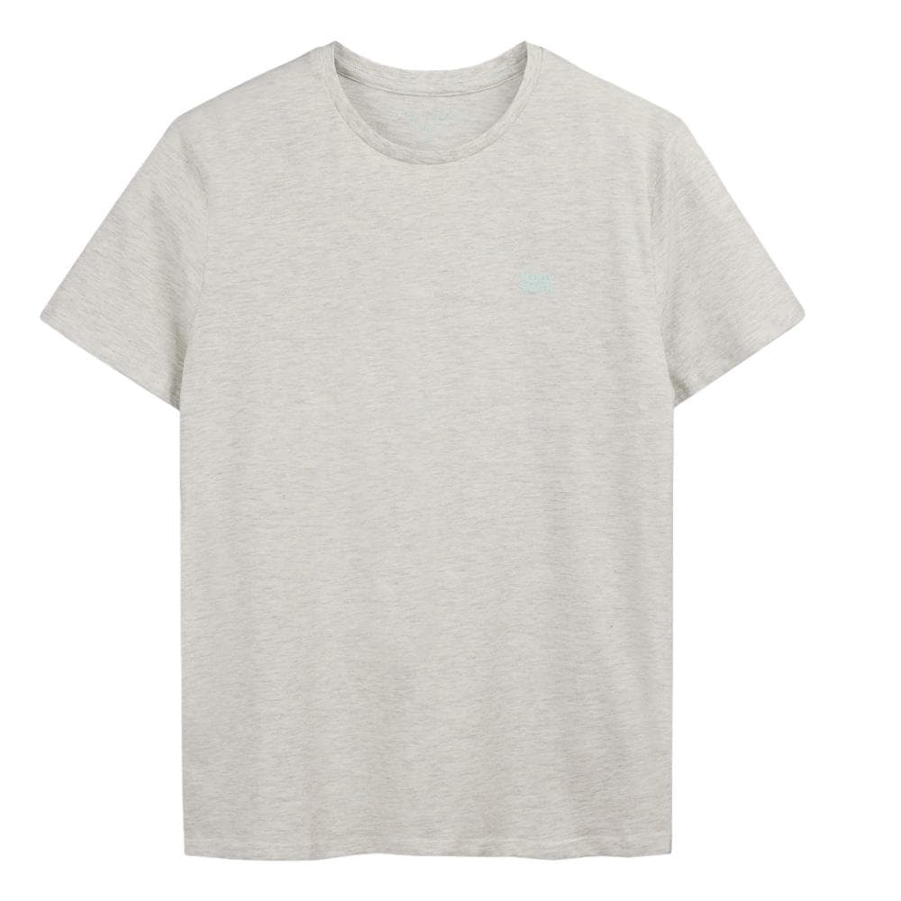T-shirt Gris Chiné Homme Teddy Smith Total 1 1
