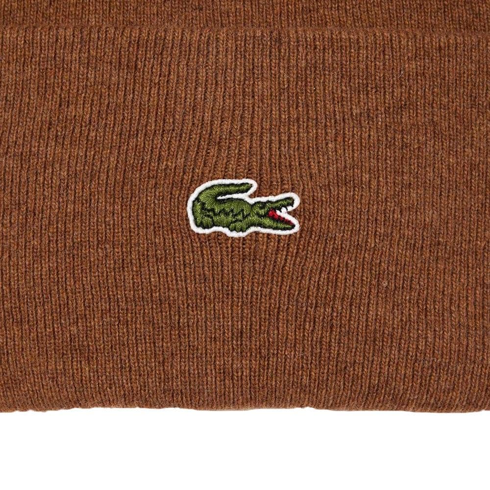 Bonnet Marron Mixte Lacoste RB9825 2