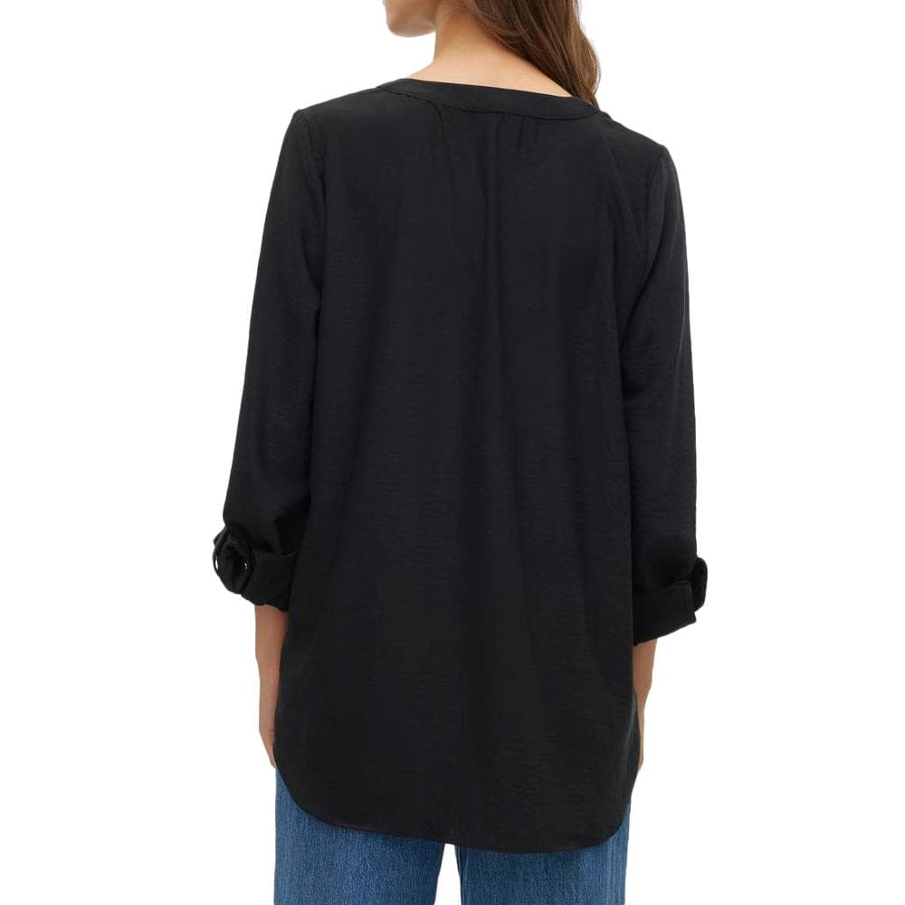 Blouse Noire Femme Vero Moda Mani 2