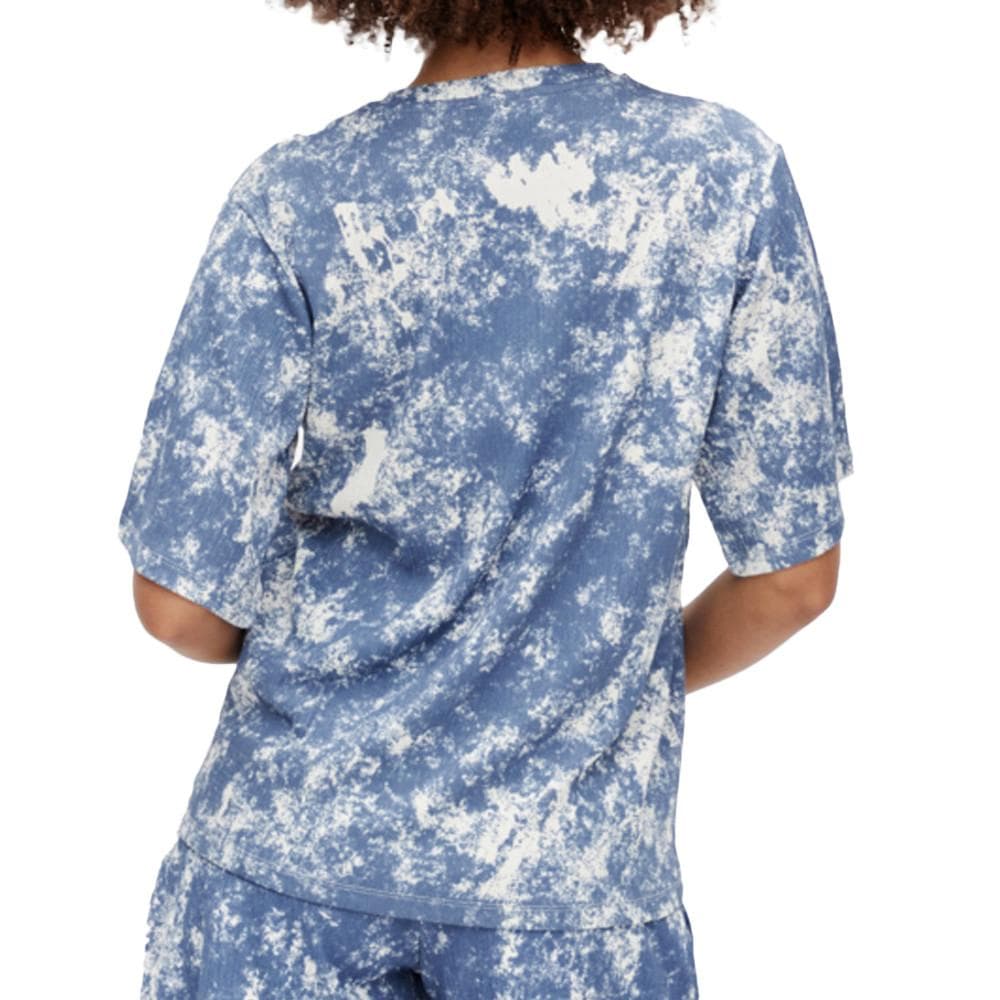T-shirt Bleu/Blanc Femme Mamalicious Mlstine 2