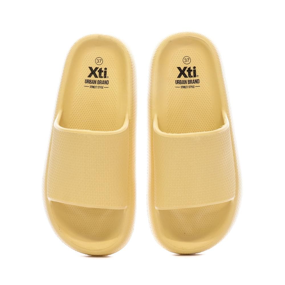 Claquettes Jaune Femme XTI 44489 3