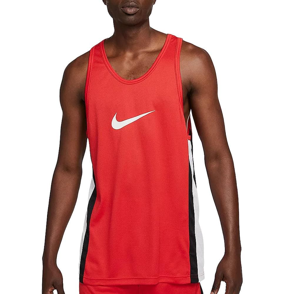 Débardeur Basketball Rouge Homme Nike Icon 1