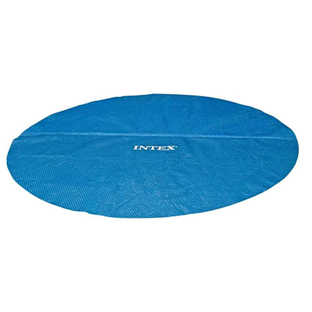 Bâche à Bulles Bleu Ronde pour piscine Intex 3