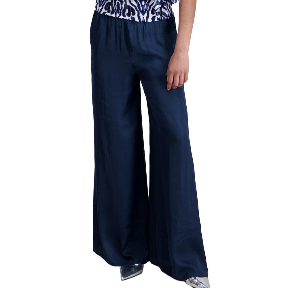 Pantalon fluide/toile Marine Morgan PWENDA 1