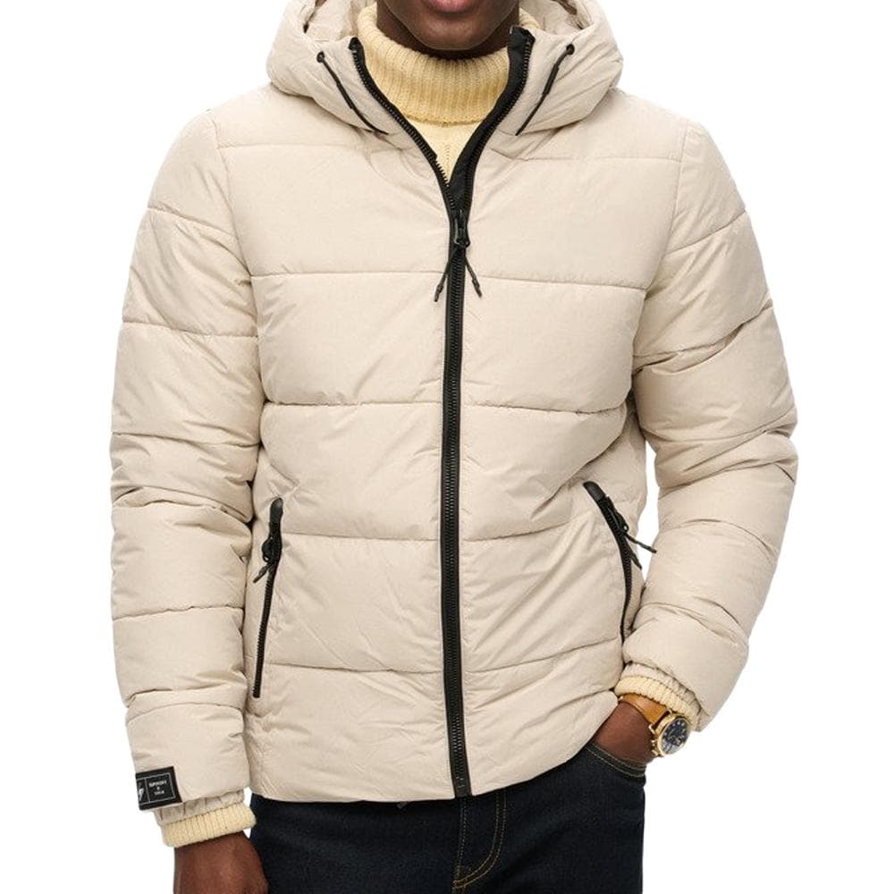 Doudoune Beige Homme Superdry Puffer 1