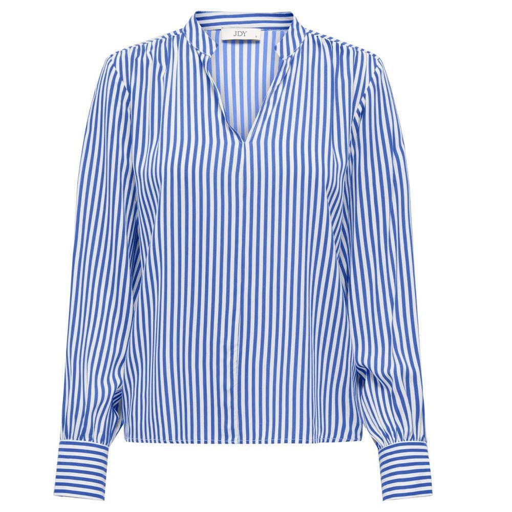 Blouse Blanche/Bleu Clair Femme JDY Laurel 1