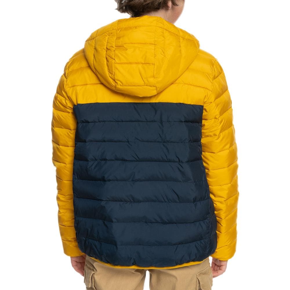 Doudoune Marine/Jaune Garçon Quiksilver Scaly 2