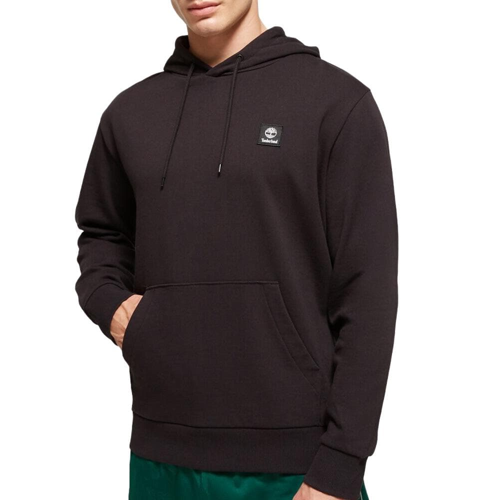 Sweat Noir Homme Timberland Woven Badge 1