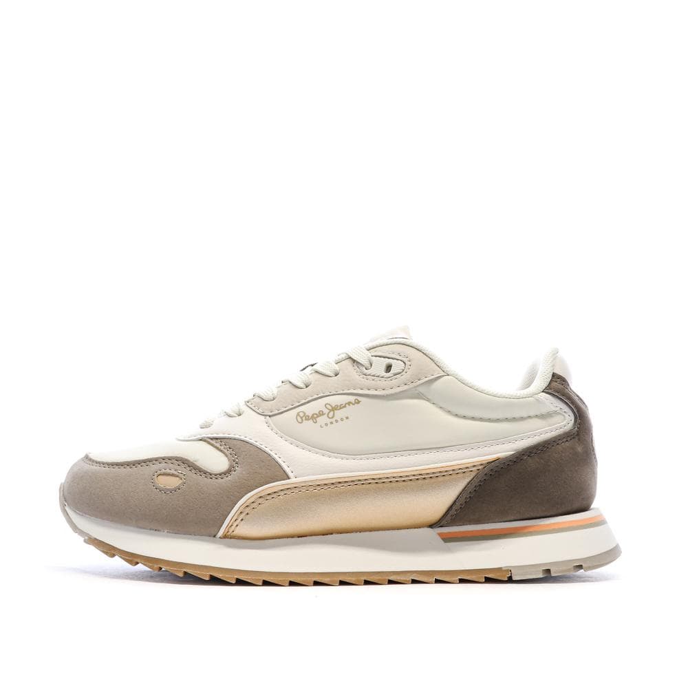 Baskets Beige Femme Pepe jeans Bexley City 1