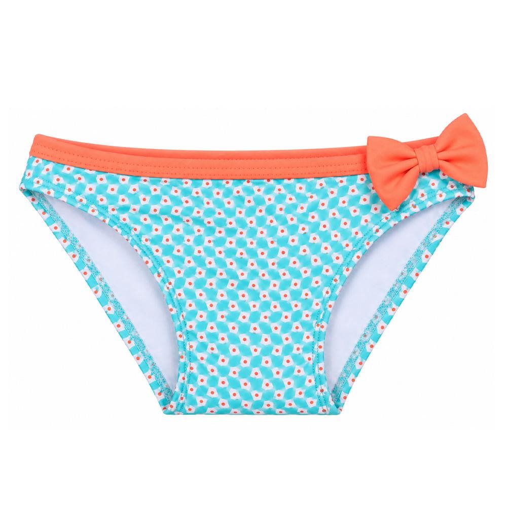 Bas de maillot de bain Bleu/Orange Fille Lagon Bleu Alyssa 1