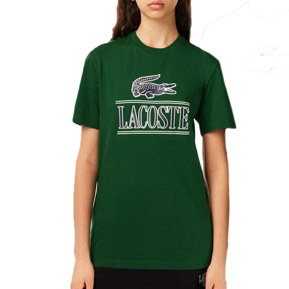 T-shirt Vert Mixte Lacoste TH1218 1