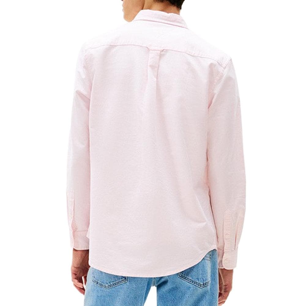 Chemise Rose pâle Homme Tommy Hilfiger Oxford98 2