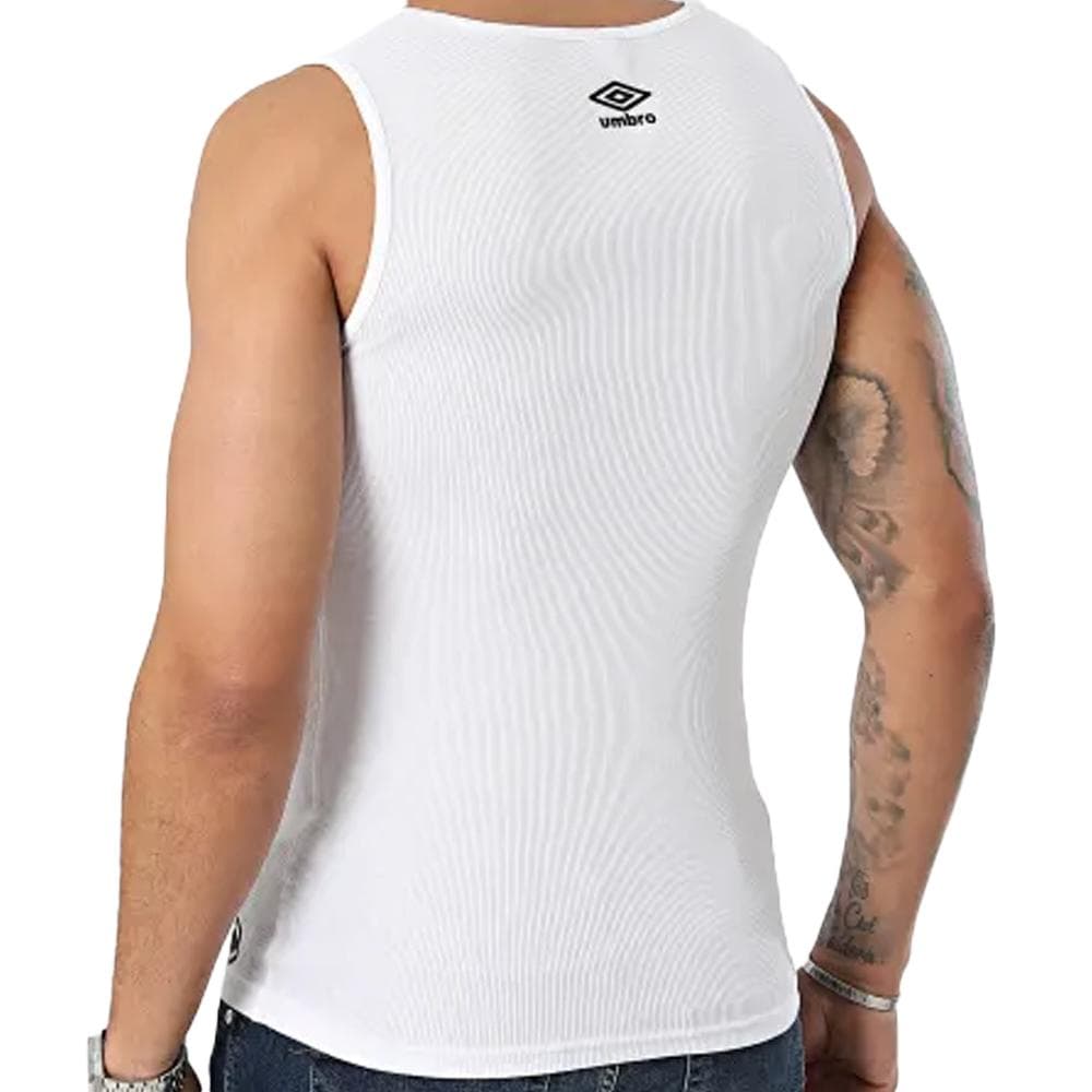 Débardeur Blanc Homme Umbro 552570 3
