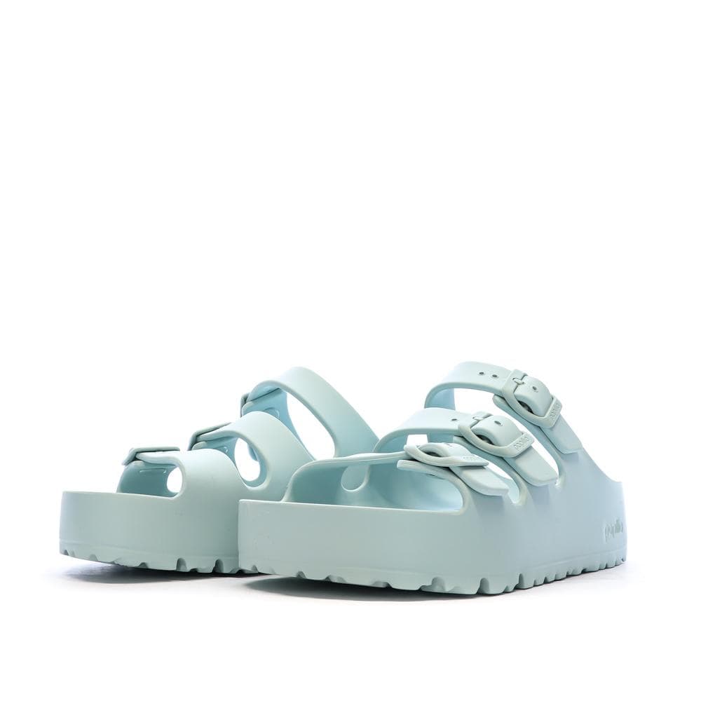 Sandales Vert d'eau Femme Birkenstock Florida Flex 6