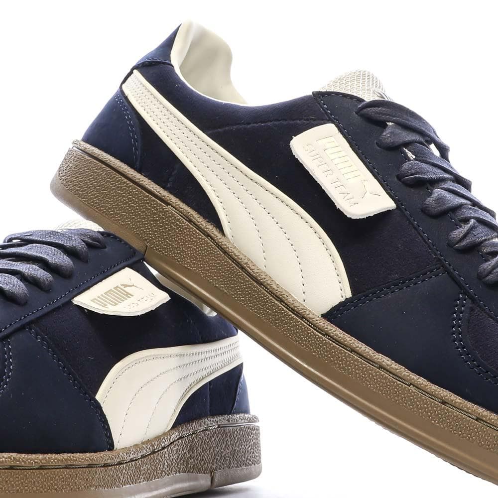 Baskets Bleu Homme Puma Super Team Velvet 7