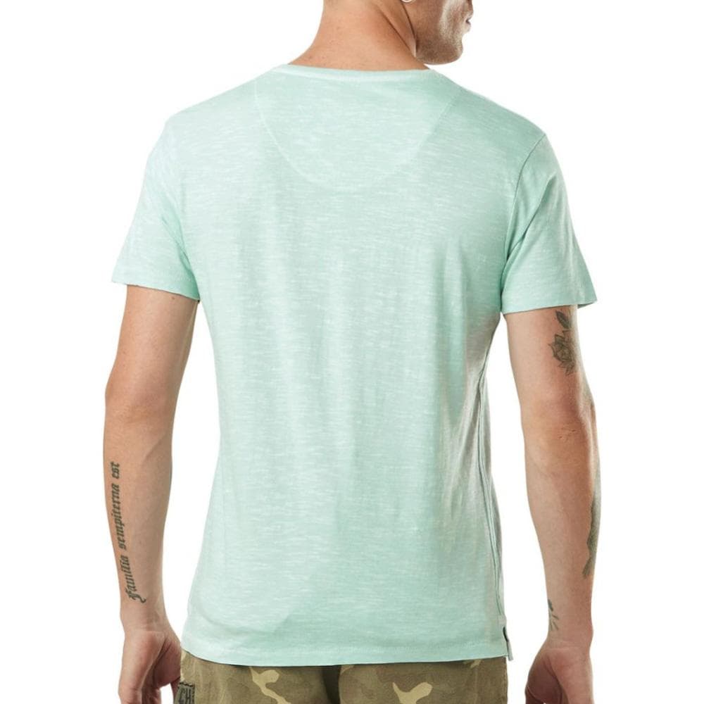 T-shirt Bleu Clair Homme Von Dutch TYRON 2