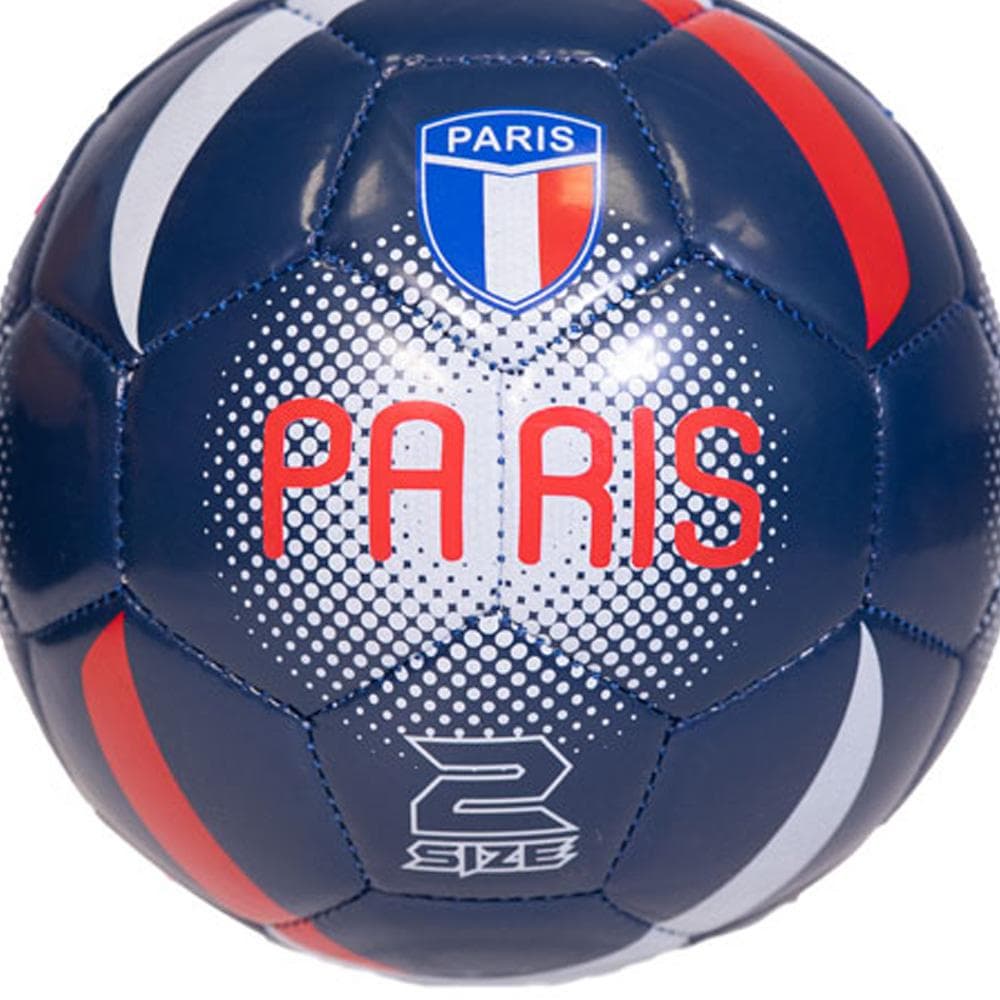 PARIS Mini Ballon Marine/Rouge Sport Zone 2